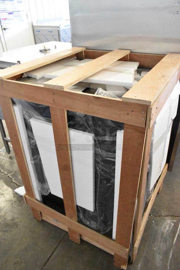 BRAND NEW SCRATCH AND DENT! Culitek MBC-25 Metal Commercial Back Bar Bottle Cooler w/ 1 Lid. 115 Volts, 1 Phase. Tested and Working! - Image 3 of 13