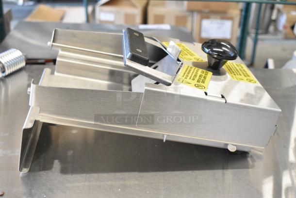 Prince Castle 970-A Stainless Steel Commercial Countertop Bagel Saber / Bagel Slicer - Image 3 of 5