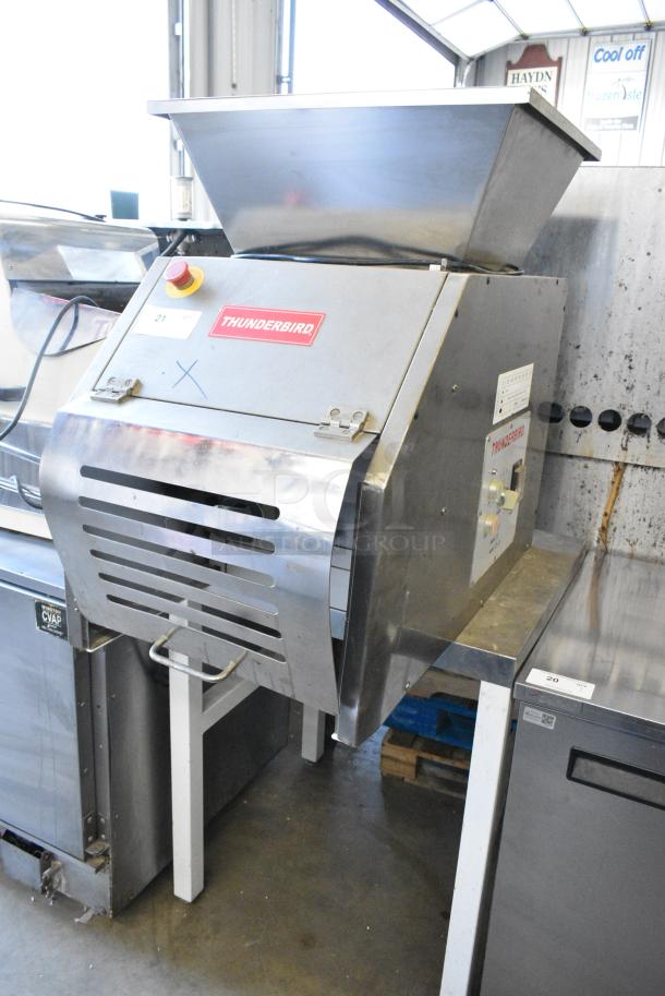Thunderbird TDR-1380-D Stainless Steel Commercial Floor Style Automatic Dough Divider Rounder. 220 Volts, 1 Phase. - Image 3 of 7