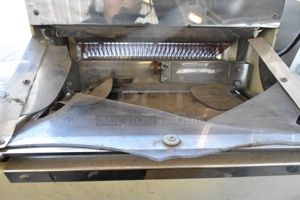 Unisource HL-52001 Stainless Steel Commercial Countertop Bread Loaf Slicer. 115 Volts, 1 Phase. Tested and Working! - Image 6 of 8