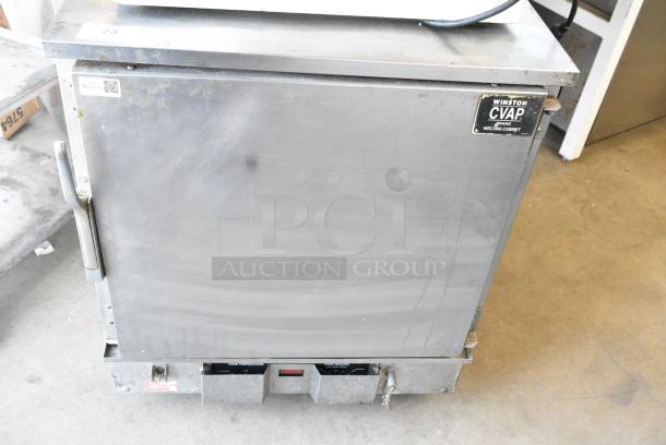 Winston CVap HC4009GE Stainless Steel Commercial Heated Holding Cabinet on Commercial Casters. 120 Volts, 1 Phase. Cannot Test Due To Damaged Plug. - Image 1 of 7