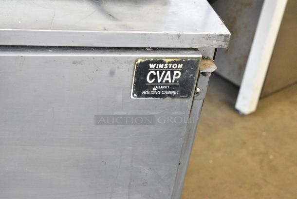 Winston CVap HC4009GE Stainless Steel Commercial Heated Holding Cabinet on Commercial Casters. 120 Volts, 1 Phase. Cannot Test Due To Damaged Plug. - Image 2 of 7