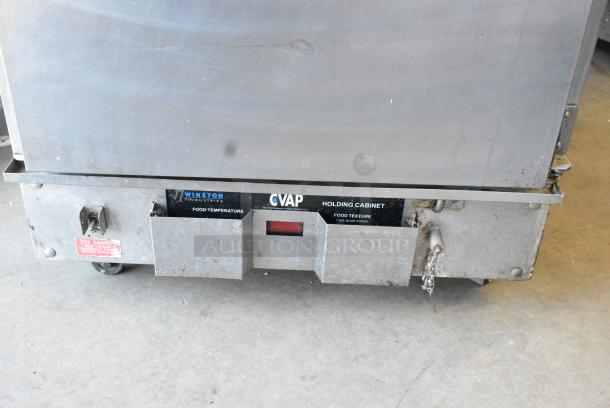Winston CVap HC4009GE Stainless Steel Commercial Heated Holding Cabinet on Commercial Casters. 120 Volts, 1 Phase. Cannot Test Due To Damaged Plug. - Image 3 of 7