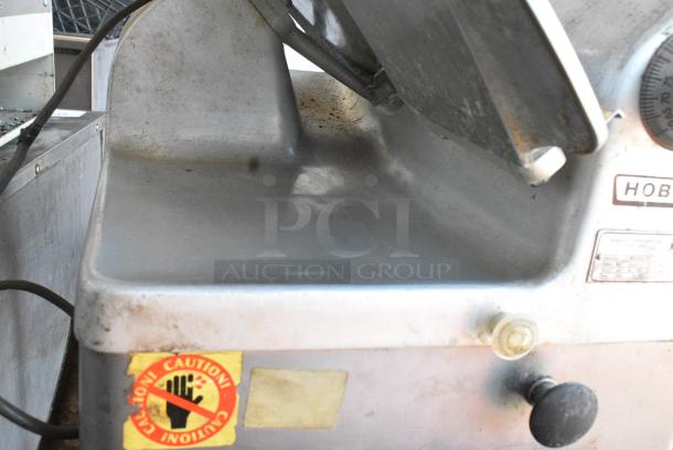 Hobart 1912 Stainless Steel Commercial Countertop Meat Slicer. 120 Volts, 1 Phase. Tested and Working! - Image 6 of 8