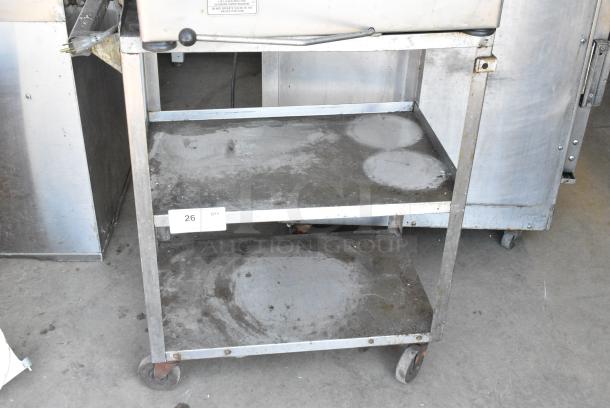 Stainless Steel 3 Tier Cart on Commercial Casters - Image 5 of 6