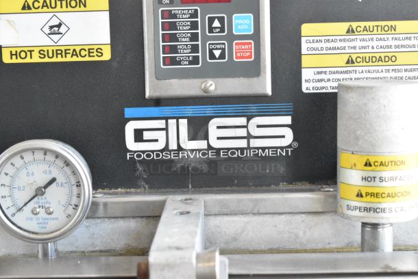 Giles Giles Smoker Metal Commercial Electric Powered Single Deck Pressure Smoker Cabinet. 208/240 Volts, 1 Phase. - Image 2 of 6