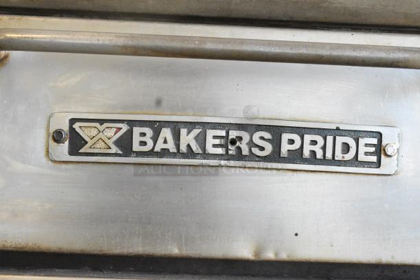 2 Bakers Pride DS805 Stainless Steel Commercial Natural Gas Powered Single Deck Pizza Oven on Metal Legs. 70,000 BTU. 2 Times Your Bid! - Image 2 of 9