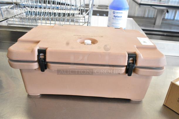 Cambro 160MPC Tan Poly Catering Case. - Image 1 of 6