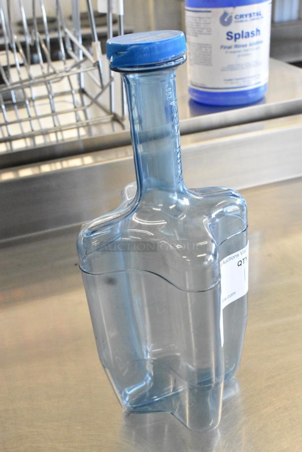 San Jamar Blue Poly Rapid Cool Bottle. - Image 3 of 4