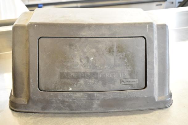 2 Rubbermaid Trash Can Lids. 2 Times Your Bid! - Image 1 of 5