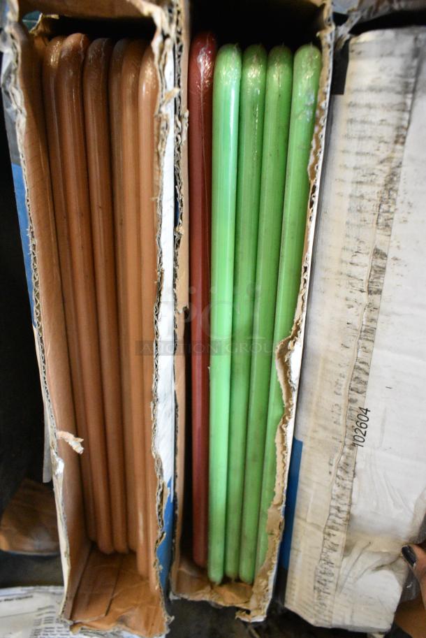 3 BRAND NEW!  Boxes of 6 Cutting Boards Including Blue, Red, Tan and Green. 3 Times Your Bid! - Image 3 of 7
