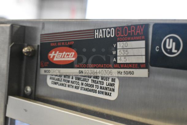 Hatco GRCW Stainless Steel Commercial Countertop Food Warmer. 120 Volts, 1 Phase. - Image 6 of 7
