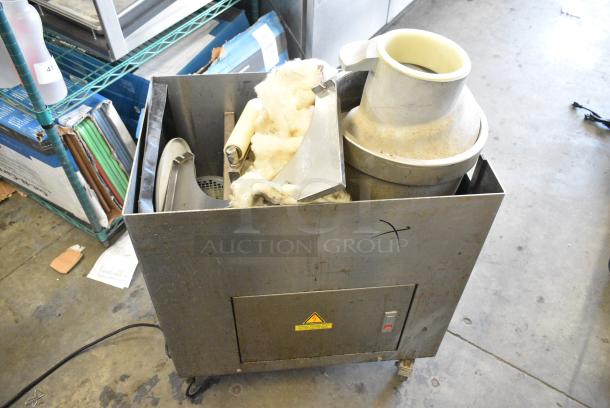Thunderbird TDR-1380-R Stainless Steel Commercial Floor Style Automatic Dough Divider Rounder on Commercial Casters. 220 Volts, 1 Phase. - Image 6 of 9
