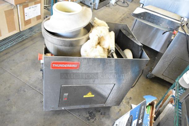 Thunderbird TDR-1380-R Stainless Steel Commercial Floor Style Automatic Dough Divider Rounder on Commercial Casters. 220 Volts, 1 Phase. - Image 7 of 9
