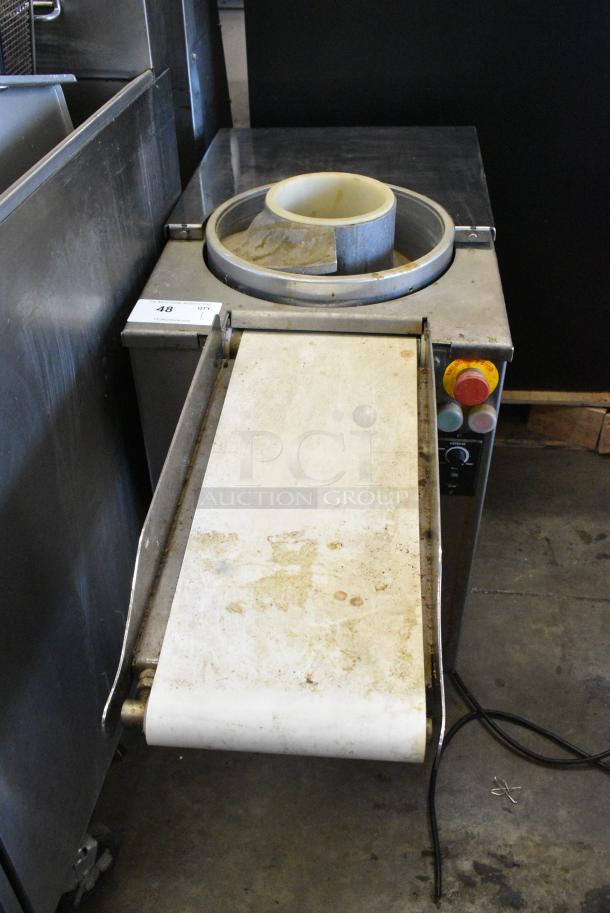 Thunderbird TDR-1380-R Stainless Steel Commercial Floor Style Automatic Dough Divider Rounder on Commercial Casters. 220 Volts, 1 Phase. - Image 2 of 9