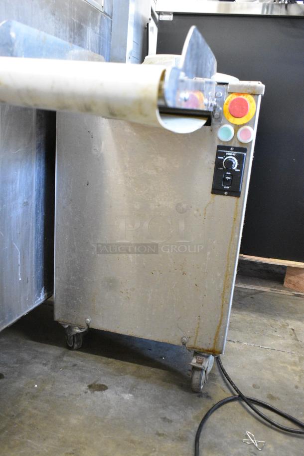 Thunderbird TDR-1380-R Stainless Steel Commercial Floor Style Automatic Dough Divider Rounder on Commercial Casters. 220 Volts, 1 Phase. - Image 3 of 9