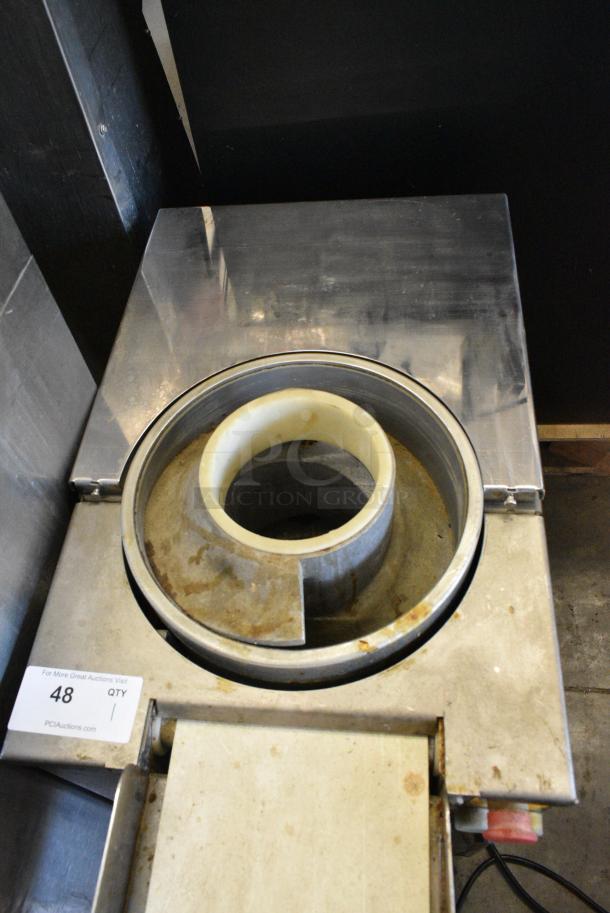 Thunderbird TDR-1380-R Stainless Steel Commercial Floor Style Automatic Dough Divider Rounder on Commercial Casters. 220 Volts, 1 Phase. - Image 6 of 9