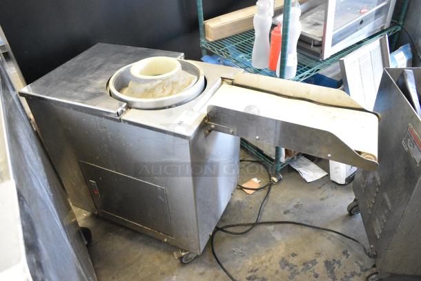 Thunderbird TDR-1380-R Stainless Steel Commercial Floor Style Automatic Dough Divider Rounder on Commercial Casters. 220 Volts, 1 Phase. - Image 7 of 9
