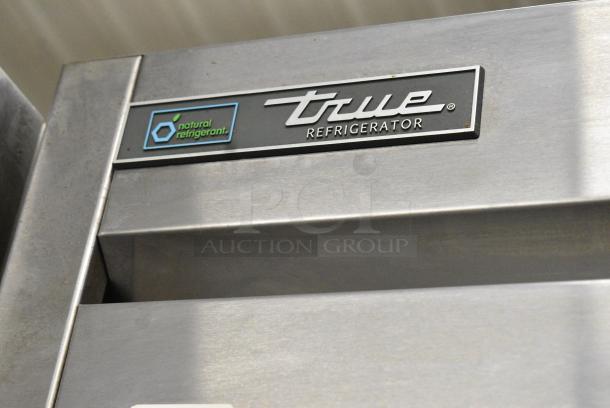 2017 True T-23-2-HC Stainless Steel Commercial 2 Half Size Door Reach In Cooler on Commercial Casters. 115 Volts, 1 Phase. Tested and Powers On But Does Not Get Cold - Image 2 of 8