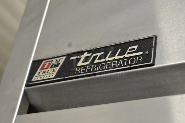 True TG1R-1S Stainless Steel Commercial Single Door Reach In Cooler on Commercial Casters. 115 Volts, 1 Phase. Tested and Working! - Image 2 of 6