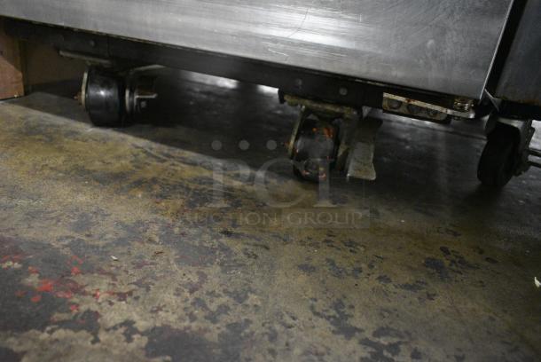 True TG1R-1S Stainless Steel Commercial Single Door Reach In Cooler on Commercial Casters. 115 Volts, 1 Phase. Tested and Working! - Image 3 of 6