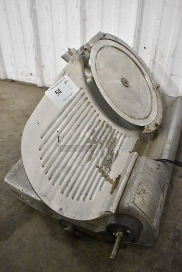 Hobart 2712 Metal Commercial Countertop Meat Slicer. Missing Arm and Carriage. 115 Volts, 1 Phase. Cannot Test Due To Plug Style - Image 3 of 7