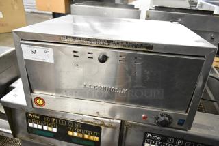 JJ Connolly Stainless Steel Commercial Countertop Single Drawer Warming Drawer. 120 Volts, 1 Phase. Tested and Working!
