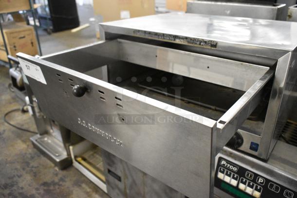 JJ Connolly Stainless Steel Commercial Countertop Single Drawer Warming Drawer. 120 Volts, 1 Phase. Tested and Working! - Image 4 of 6