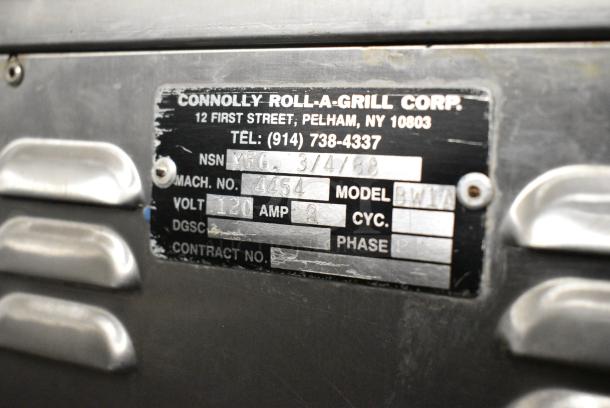 JJ Connolly Stainless Steel Commercial Countertop Single Drawer Warming Drawer. 120 Volts, 1 Phase. Tested and Working! - Image 6 of 6