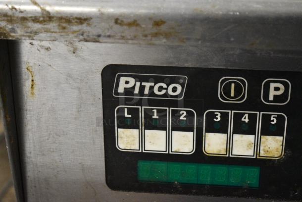 Pitco Frialator SFSG18-US Stainless Steel Commercial Floor Style Natural Gas Powered Deep Fat Fryer on Commercial Casters. 140,000 BTU. - Image 2 of 9