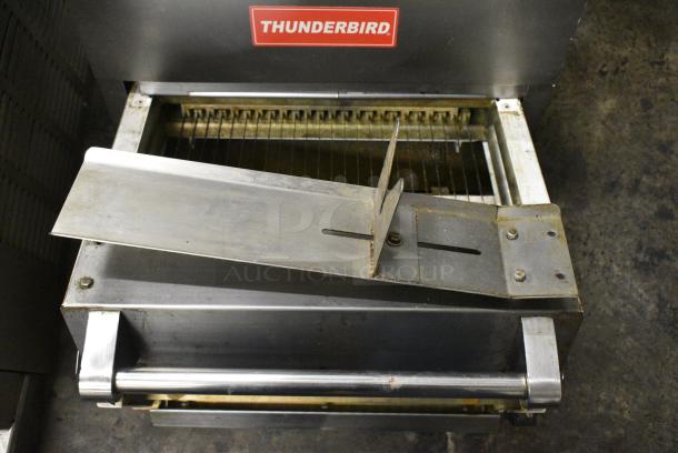 Thunderbird EUROCUT-007 Stainless Steel Commercial Countertop Bread Loaf Slicer. 115 Volts, 1 Phase. Cannot Test Due To Cut Power Cord - Image 4 of 8