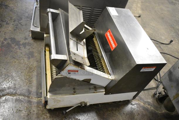 Thunderbird EUROCUT-007 Stainless Steel Commercial Countertop Bread Loaf Slicer. 115 Volts, 1 Phase. Cannot Test Due To Cut Power Cord - Image 5 of 8
