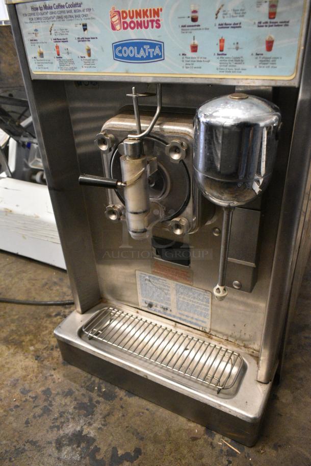 Taylor 340D-27 Stainless Steel Commercial Countertop Single Flavor Frozen Beverage Machine w/ Drink Mixer. Missing Lid 208-230 Volts, 1 Phase. - Image 5 of 9