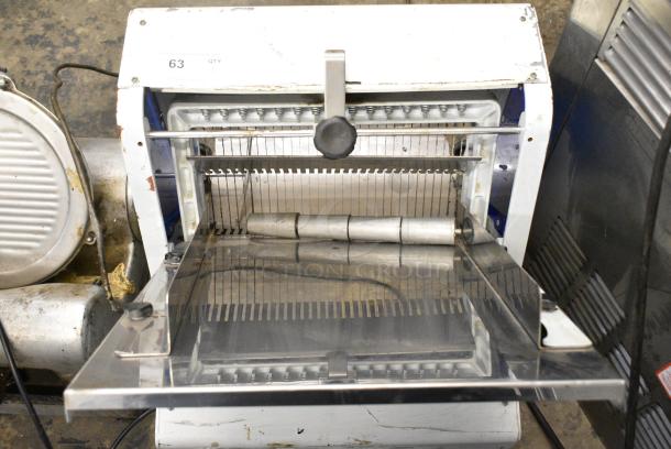 Stainless Steel Commercial Countertop Bread Loaf Slicer. 115 Volts, 1 Phase. Tested and Working! - Image 3 of 9