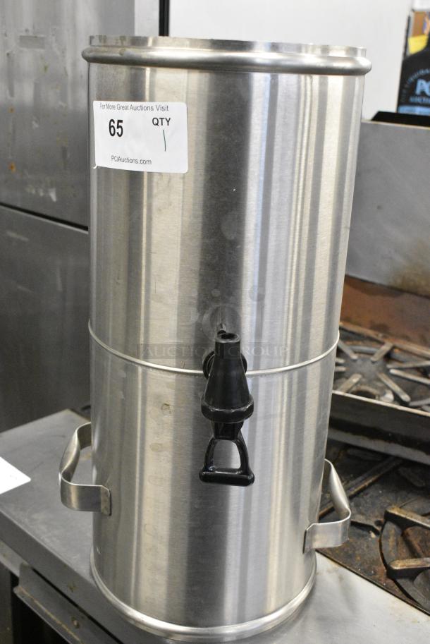 Stainless Steel Beverage Holder Dispenser. No Lid. - Image 1 of 5