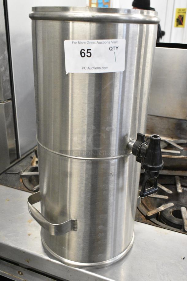 Stainless Steel Beverage Holder Dispenser. No Lid. - Image 4 of 5