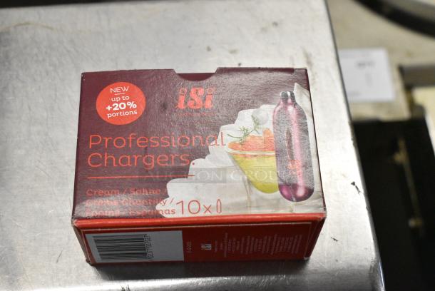 Case of 18 BRAND NEW! Boxes of 10 ISI Professional Chargers. - Image 1 of 6