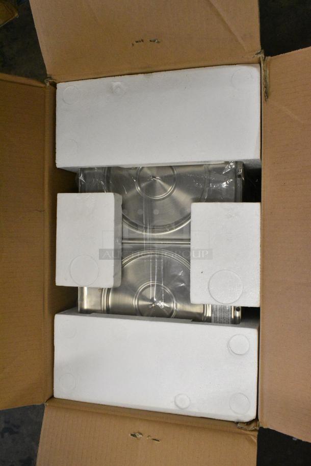 BRAND NEW SCRATCH AND DENT! Crathco D25-4 Stainless Steel Classic Bubbler Cold Beverage Dispenser Base w/ Hopper Kit. - Image 3 of 7