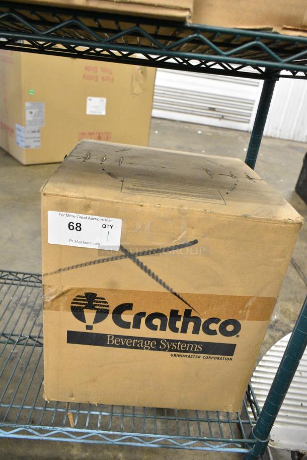 BRAND NEW SCRATCH AND DENT! Crathco E27/E29-4 Stainless Steel Classic Bubbler Cold Beverage Dispenser Base. - Image 2 of 3