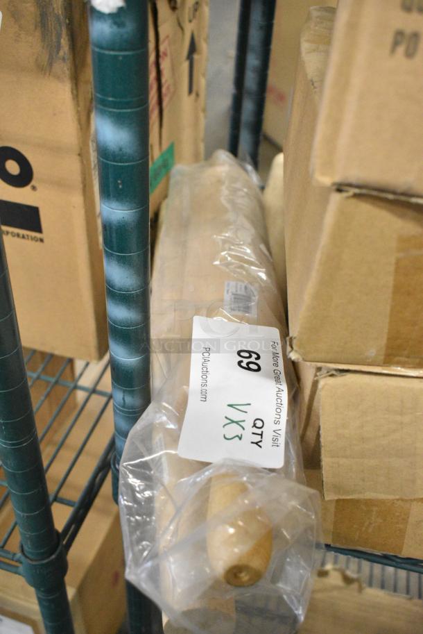 3 BRAND NEW SCRATCH AND DENT! Items Including Winco WRP-15 15" Rolling Pin, Winco WRP-20F Rolling Pin, Adcraft RPF-20 Rolling Pin. 3 Times Your Bid! - Image 3 of 6