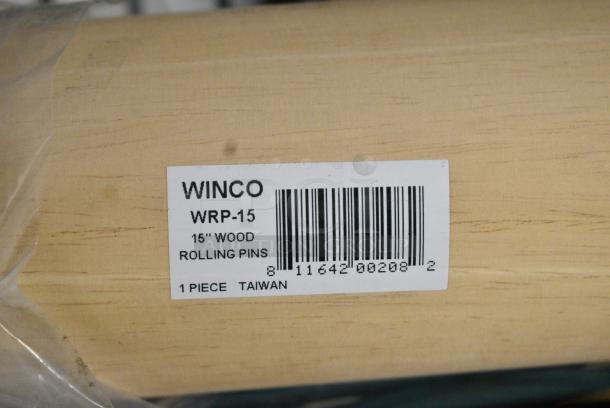 3 BRAND NEW SCRATCH AND DENT! Items Including Winco WRP-15 15" Rolling Pin, Winco WRP-20F Rolling Pin, Adcraft RPF-20 Rolling Pin. 3 Times Your Bid! - Image 4 of 6