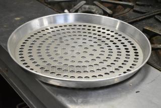 50 Metal Round Perforated Baking Pans. 50 Times Your Bid!