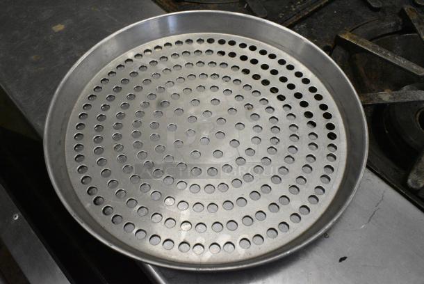 50 Metal Round Perforated Baking Pans. 50 Times Your Bid! - Image 3 of 4