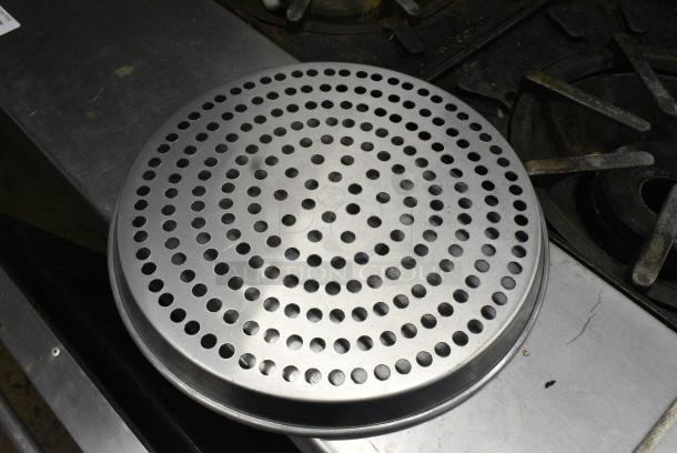 50 Metal Round Perforated Baking Pans. 50 Times Your Bid! - Image 4 of 4