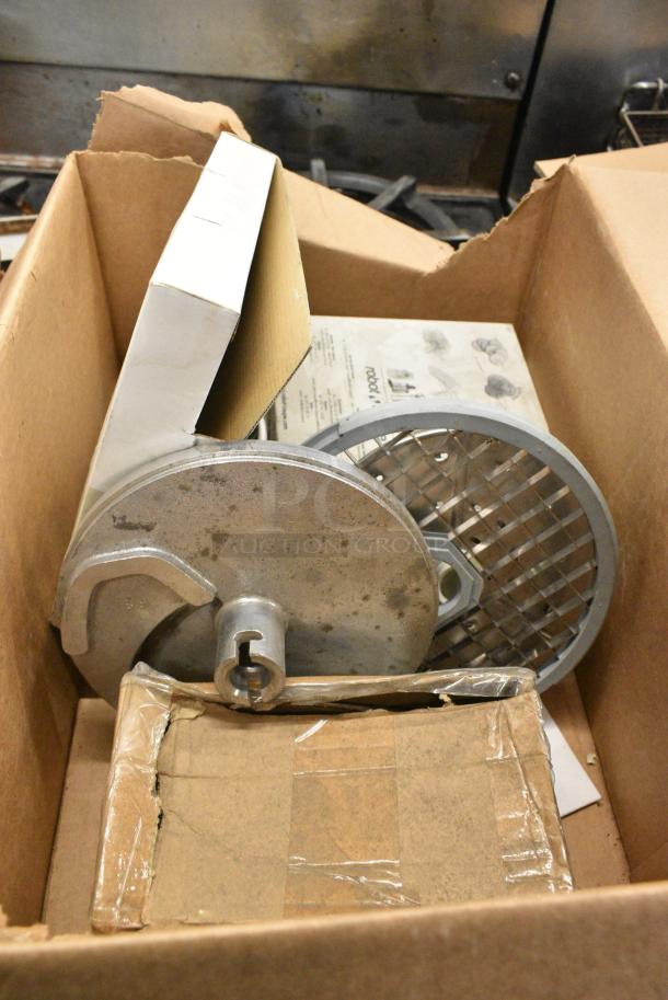 9 BRAND NEW! Items Including 6 Robot Coupe Food Processor Blades, Food Processor Grid, Cuisinart Food Processor Blade, Kattex SCRP-6B Replacement Blade. 9 Times Your Bid! - Image 3 of 11