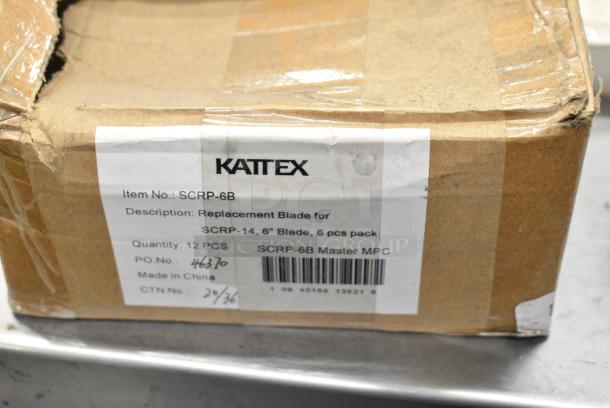 9 BRAND NEW! Items Including 6 Robot Coupe Food Processor Blades, Food Processor Grid, Cuisinart Food Processor Blade, Kattex SCRP-6B Replacement Blade. 9 Times Your Bid! - Image 6 of 11