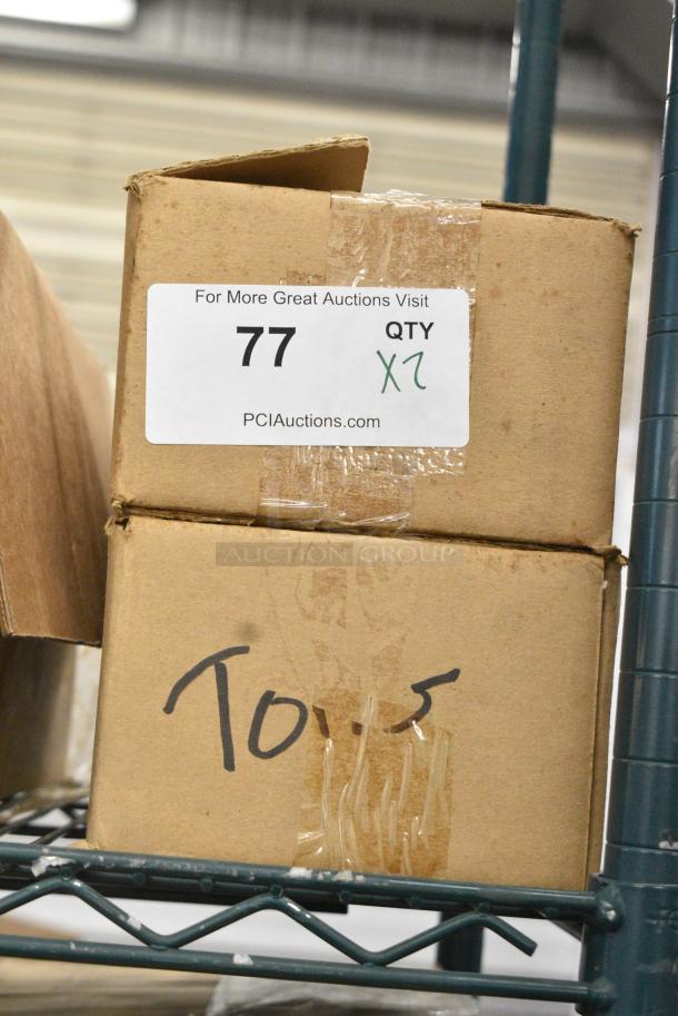 2 Boxes of 6 BRAND NEW! Carlisle 471203 Black Poly Tongs. 2 Times Your Bid! - Image 2 of 7