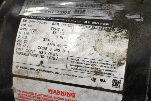 McCann's Carbonator. 115 Volts, 1 Phase. - Image 6 of 8