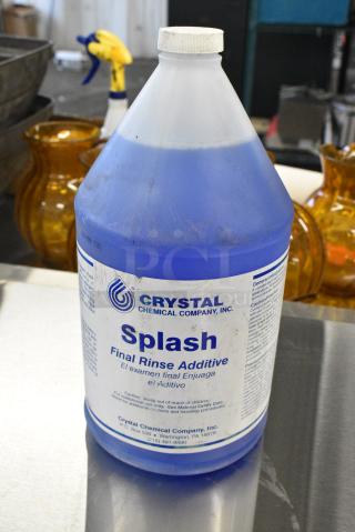 Crystal Splash Final Rinse Additive Jug
