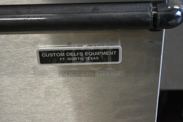 BRAND NEW SCRATCH AND DENT! Custom Deli's Equipment DILW-6H Stainless Steel Commercial 2 Tier Warming Display Merchandiser. - Image 3 of 7